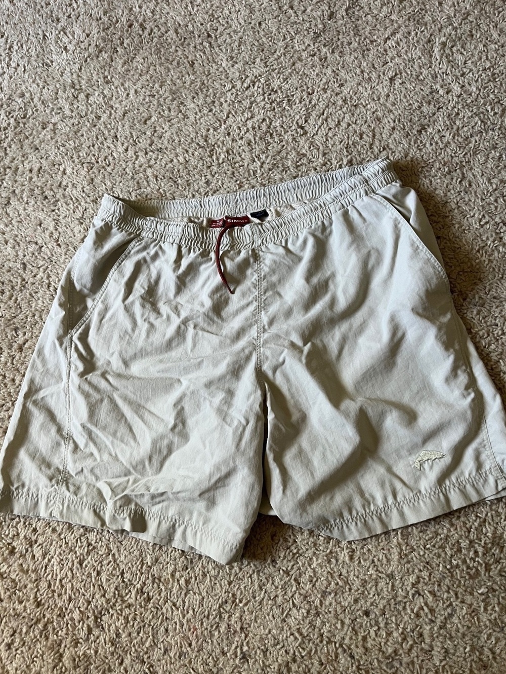 Simms Men's Nylon Outdoor Shorts Size M